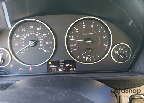 2017 BMW 330I z USA, uszkodzony, nr VIN WBA8B9G55HNU50015